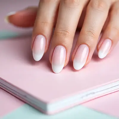 almond-shaped nail designs 7