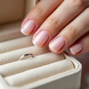 pink nail shape 6