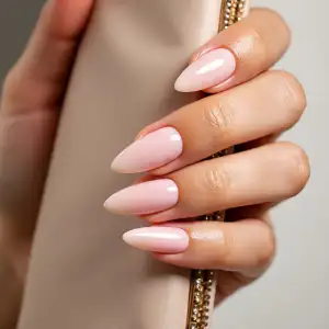 pink nail shape 7