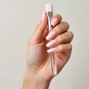 pink nail shape 5